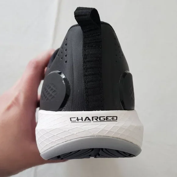 NEW Under Armour Charged Commit TR 3 3023703-001 Men's Black/White Size 9.5 - Picture 7 of 10